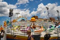 Carnival Ride Named Ã¢â¬ÅHANG TENÃ¢â¬Â Royalty Free Stock Photo